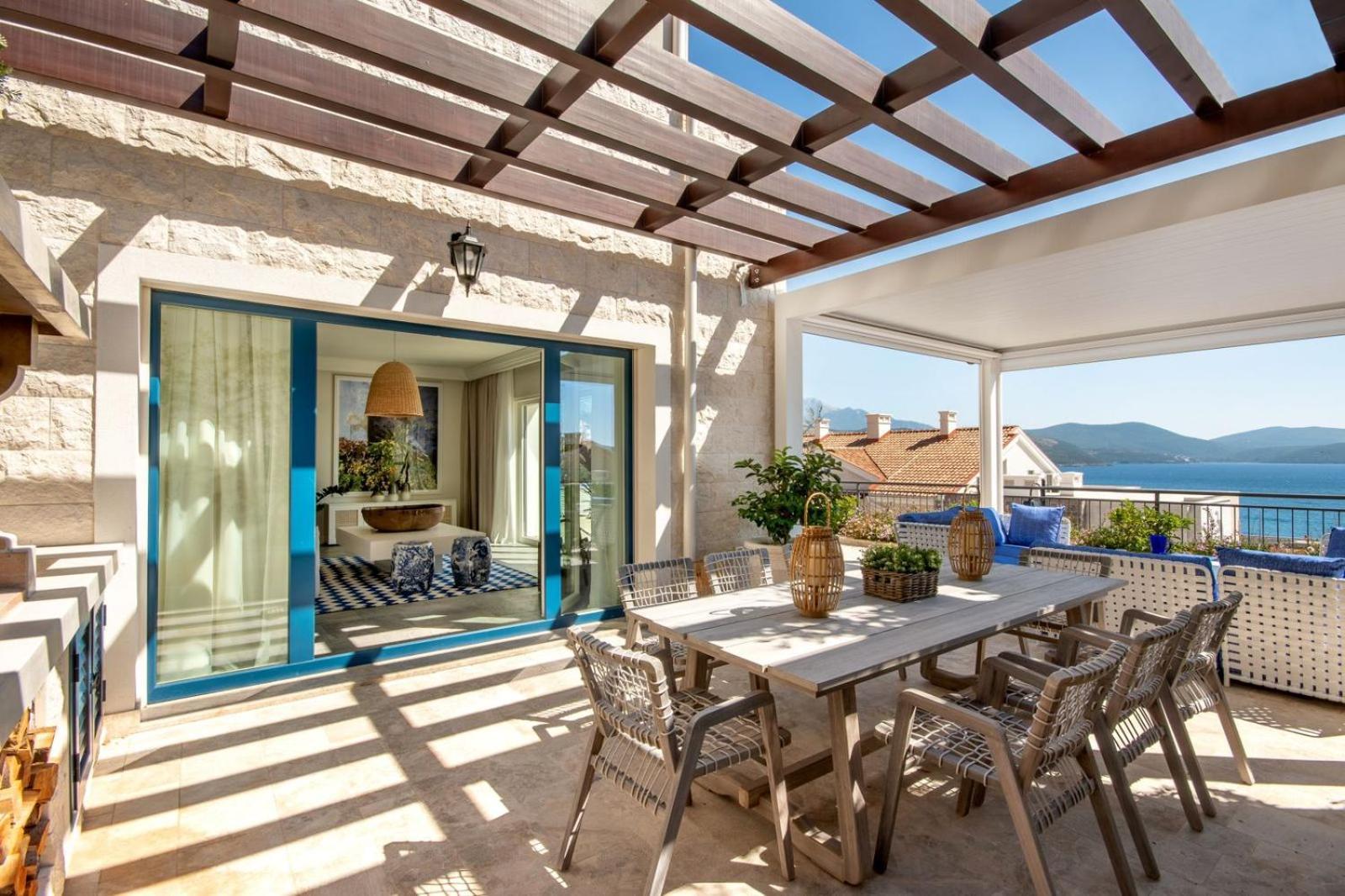 Lustica Bay Lägenhet Tivat Exteriör bild
